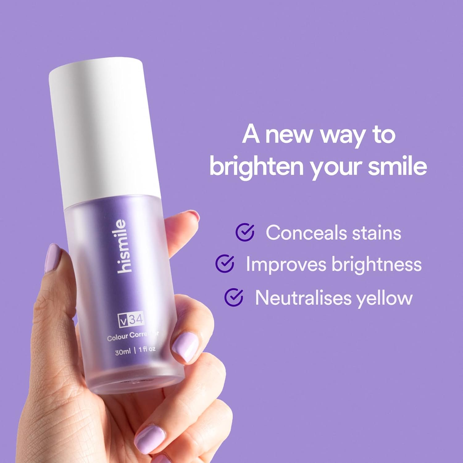 HiSmile V34 Colour Corrector Serum- Hi Smile